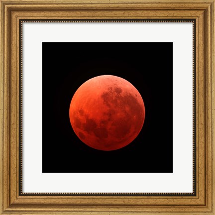 Framed Lunar Eclipse Print