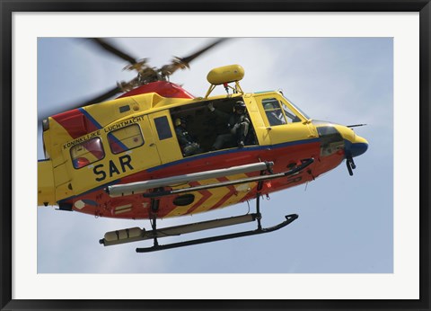 Framed AB-412 Tweety Helicopter Print