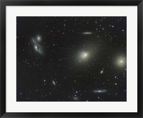 Framed Virgo Cluster Print