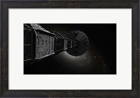 Framed Starship Print