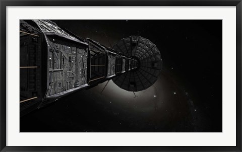 Framed Starship Print