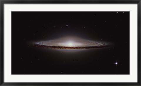 Framed Sombrero Galaxy Print