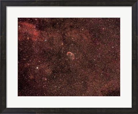 Framed Crescent Nebula Print