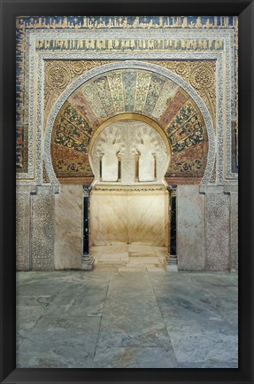 Framed Catedral Mosque of Cordoba, Interior, Cordoba, Andalucia, Spain Print