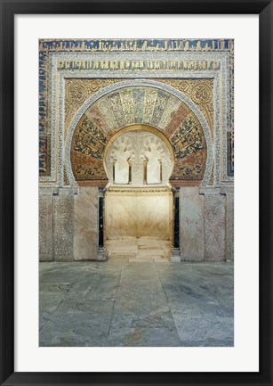 Framed Catedral Mosque of Cordoba, Interior, Cordoba, Andalucia, Spain Print