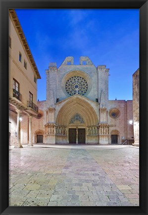 Framed Tarragona Cathedral, Catalonia, Spain Print