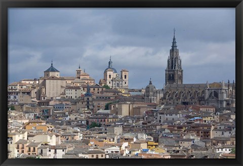 Framed Toledo Cathedral, Castilla-La Mancha, Toledo, Spain Print