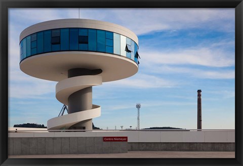 Framed Centro Niemeyer, Aviles, Spain Print