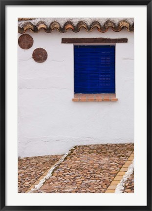 Framed Spain, Castile-La Manch, Campo de Criptana, House Print