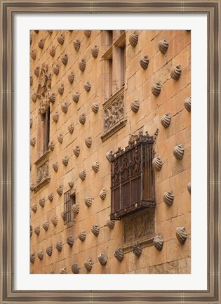 Framed Casa de las Conchas, Salamanca, Spain Print