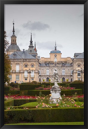 Framed Royal Palace of King Philip V, San Ildefonso, Spain Print