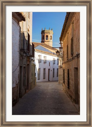 Framed Spain, Andalusia, Banos de la Encina Street Scene Print