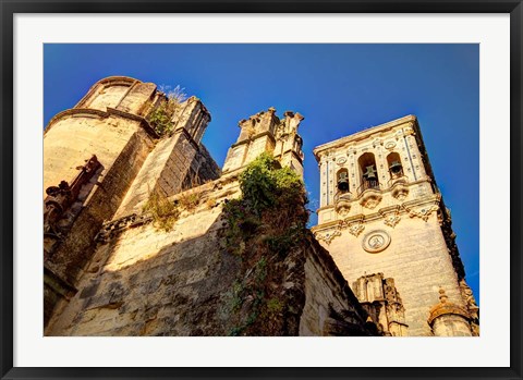 Framed Spain, Andalusia, Cadiz, Arcos De la Fontera Basilica de Santa Maria Print