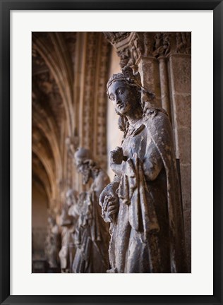 Framed Catedral de Leon, Leon, Spain Print