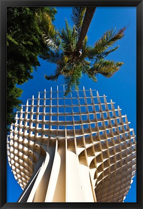 Framed Metropol Parasol, Plaza de la Encarnacion, Seville, Spain Print