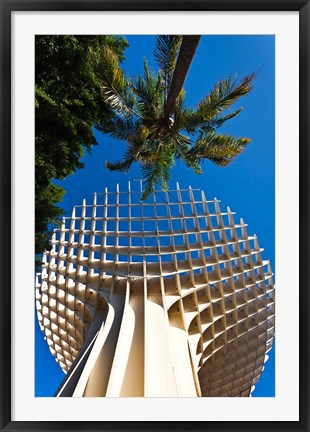 Framed Metropol Parasol, Plaza de la Encarnacion, Seville, Spain Print