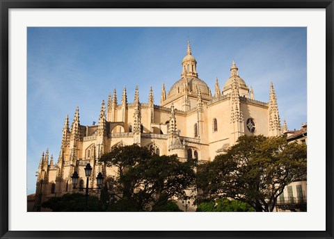 Framed Segovia Cathedral, Segovia, Spain Print