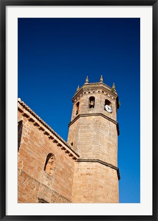 Framed Spain, Andalusia, Banos de la Encina San Mateo Church Print