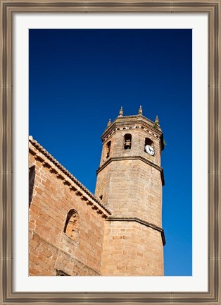 Framed Spain, Andalusia, Banos de la Encina San Mateo Church Print