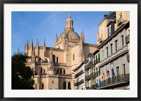 Framed Spain, Castilla y Leon, Segovia Cathedral Print