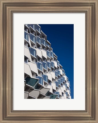 Framed Aragon Pavilion Building, Zaragoza, Spain Print