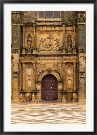 Framed Capilla de El Salvador Chapel, Ubeda, Spain Print