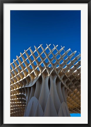 Framed Metropol Parasol, Plaza de la Encarnacion, Seville, Spain Print