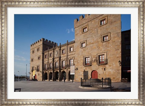 Framed Palacio de Revillagigedo, Gijon, Spain Print