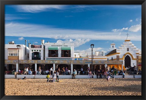 Framed Sanlucar de Barrameda, Spain Print