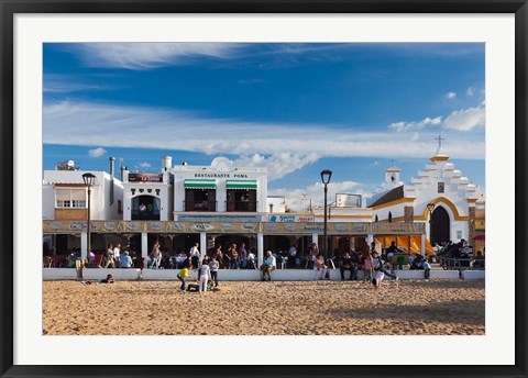 Framed Sanlucar de Barrameda, Spain Print