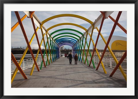 Framed Spain, Aviles, Centro Niemeyer, Arts Center Print