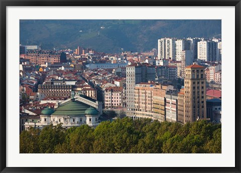 Framed Spain, Bilbao, Parque Etxebarria Park Print