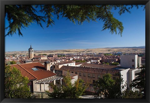 Framed Spain, Castilla y Leon, Avila, Parque del Rastro Print