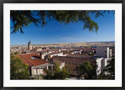 Framed Spain, Castilla y Leon, Avila, Parque del Rastro Print