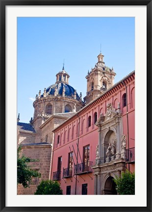 Framed Spain, Granada Church of San Justo y Pastor Print