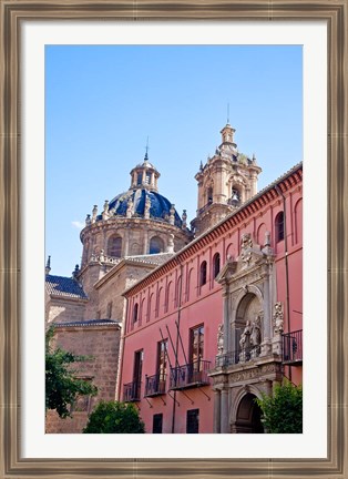 Framed Spain, Granada Church of San Justo y Pastor Print