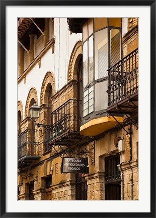 Framed Spain, Jaen Province, Ubeda, Town Building Detail Print