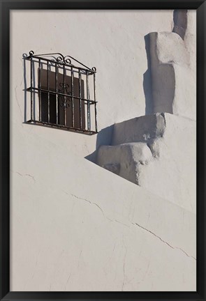 Framed Spain, Vejer de la Frontera, Town Buildings Print