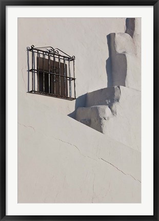 Framed Spain, Vejer de la Frontera, Town Buildings Print