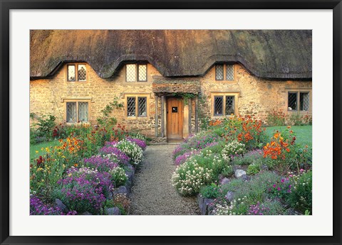 Framed England, Chippenham, Cotswold Stones of Home Print