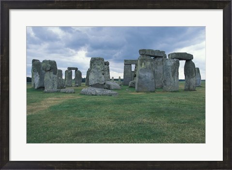 Framed Stonehenge, Avebury, Wiltshire, England Print