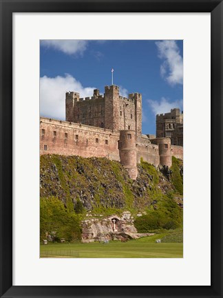 Framed Bamburgh Castle, Bamburgh, Northumberland, England Print