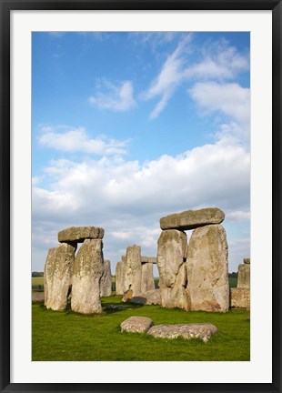 Framed Stonehenge, Wiltshire, England Print