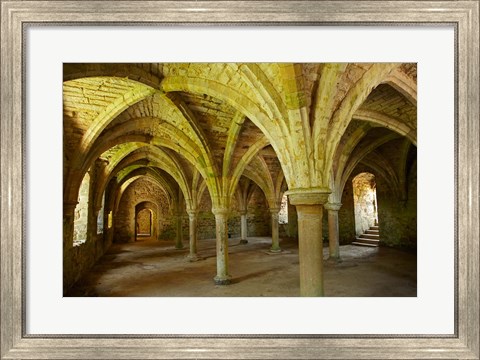 Framed Novices&#39; Room, Battle Abbey, Battle, East Sussex, England Print