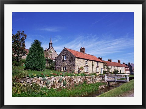 Framed Helmsley, North Yorkshire, England Print