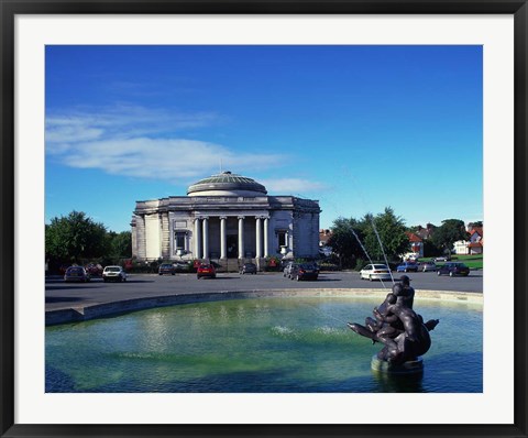 Framed Lady Lever Art Gallery, Port Sunlight Village, Wirral, Merseyside, England Print