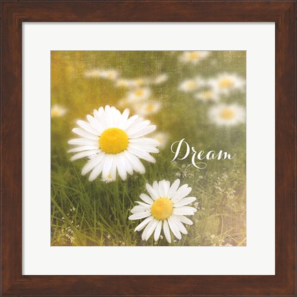 Framed Daisy Dreams Print