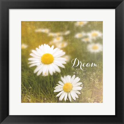 Framed Daisy Dreams Print