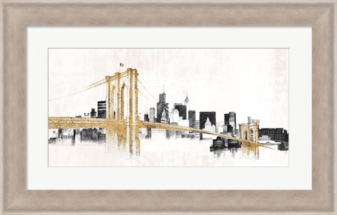 Framed Skyline Crossing Print