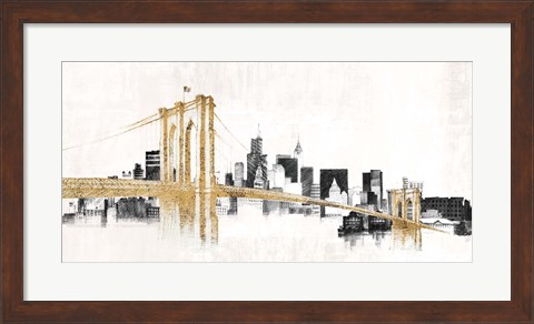 Framed Skyline Crossing Print